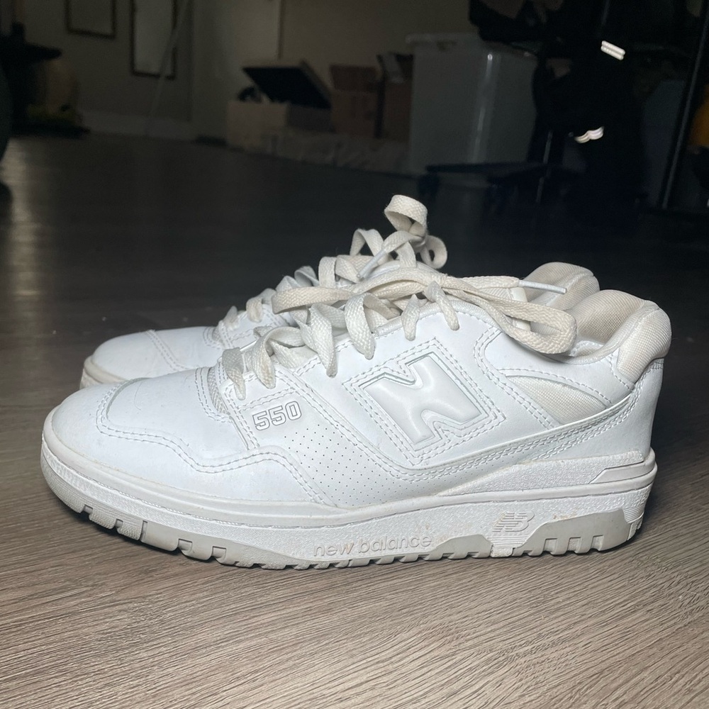 New Balance 550 Shoes 'White Grey' BB550PB1 Men's & GS Size 7